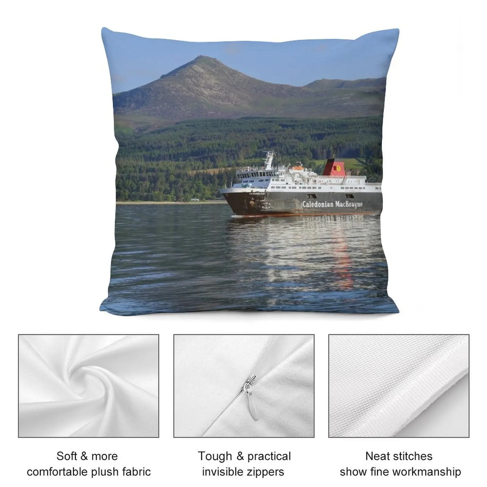 Новогодняя декоративная подушка MV caledian Isles бродик-Гавань остров Ариан
