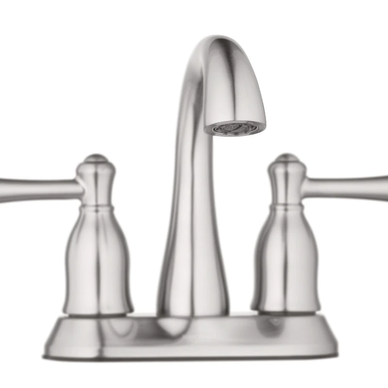 

Safford Two Handle Bathroom Sink Faucet, Satin Nickel