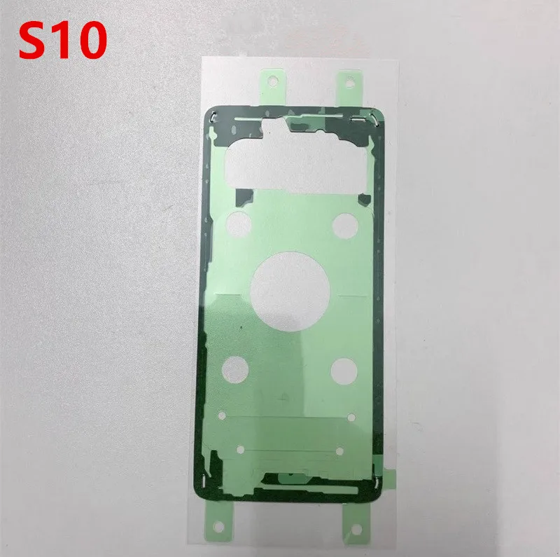 Для Samsung Galaxy S10 5G S9 Plus S8 Батарея Задняя крышка Клейкая наклейка Клей