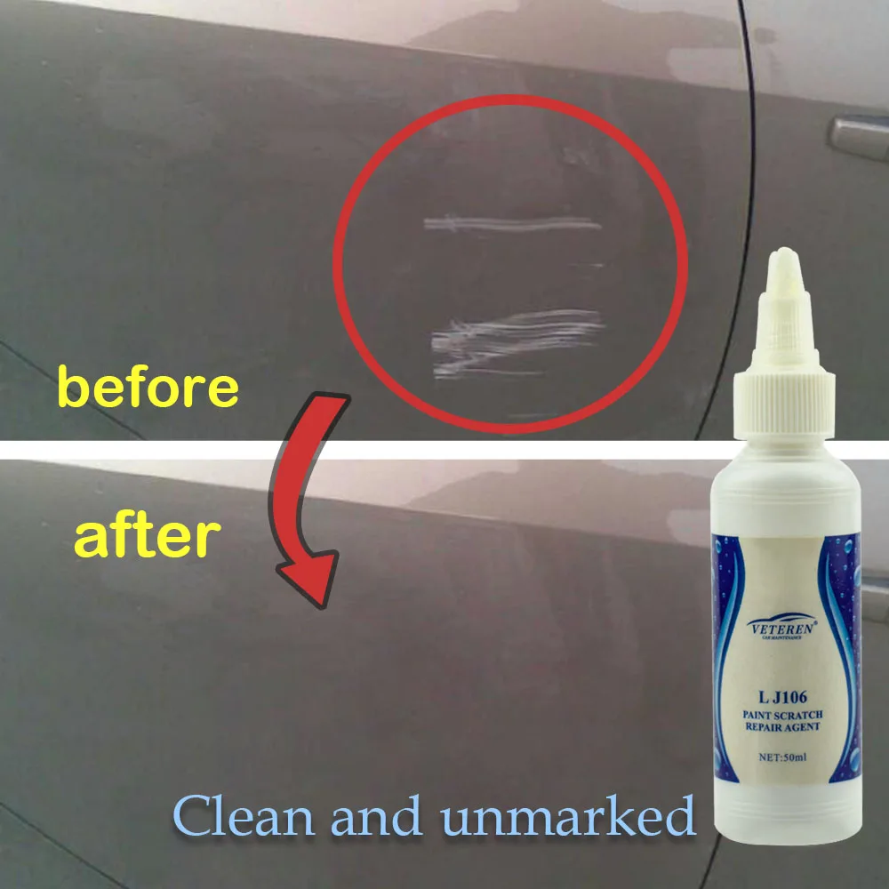 

50ml Car Scratch Repair Agent Anti Scratch Cream Paint Polishing Wax Car Cleaning Retreading Wash Tools Car Scratch Repair Paste