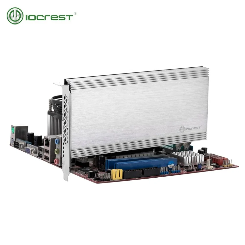 

IOCREST 4 ports with full speed M.2 NVMe m key ports to PCIe 3.0 x16 controller adapter card