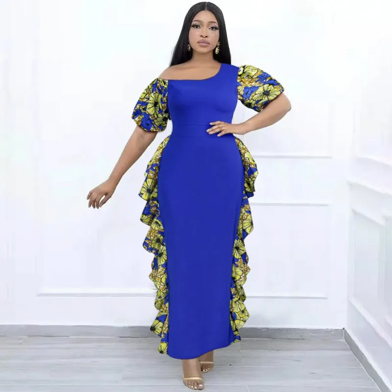 

African Elegant Dresses For Women 2022 New Muslim Fashion Abayas Dashiki Robe Kaftan Long Maxi Dress Moroccan Turkish Africa
