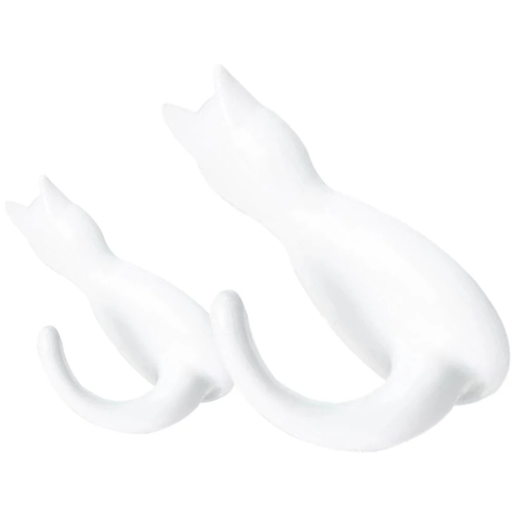 

2pcs Towel Hooks Wall Mounted Hooks Hat Hooks
