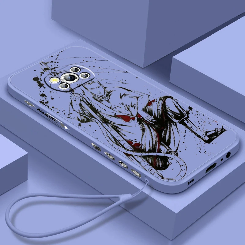 

Animr N-Narutos Japanese Comics Liquid Left Rope Phone Case For Xiaomi Mi Poco M5s M5 X4 X3 M4 M3 F4 F3 GT C50 Pro NFC 5G Cover