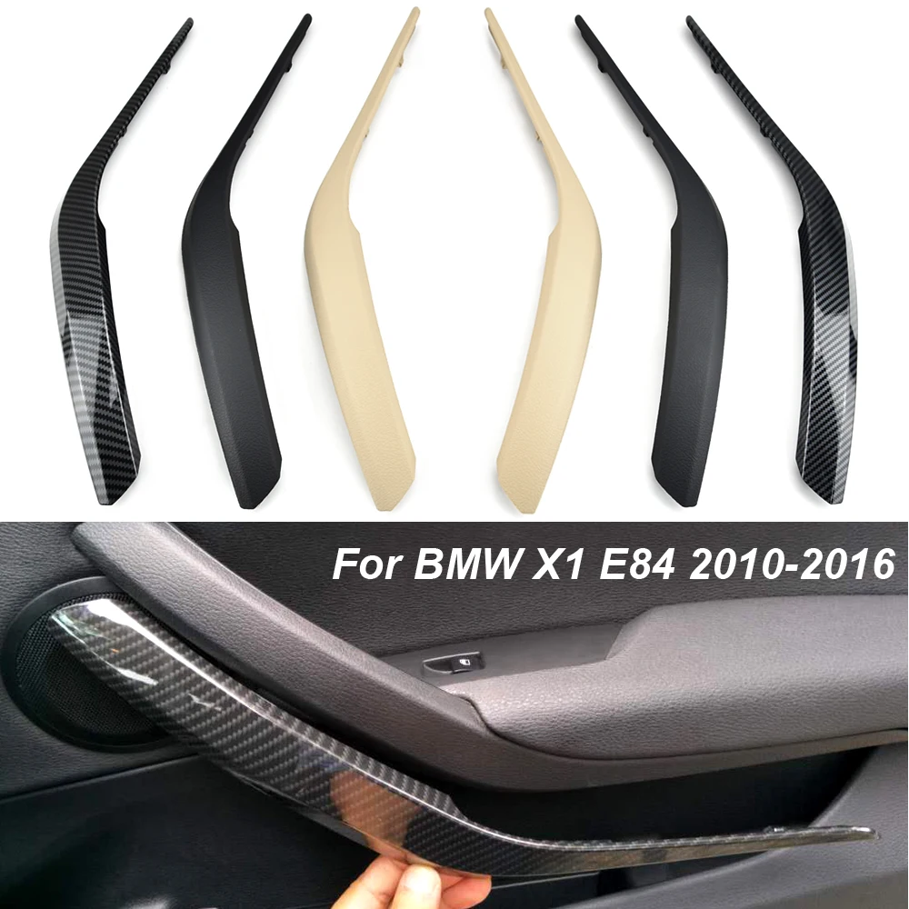 

Car Inner Door Handle Cover Interior Door Inner Panel Handle Pull Trim Cover Car Accessories For BMW X1 E84 2010-2016