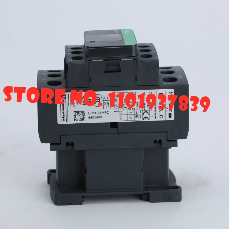 Schneider Electric Контактор переменного тока TeSys Deca 3P 25A LC1D25M7C LC1D25CC7C LC1D25B7C LC1D25E7C LC1D25F7C LC1D25Q7C