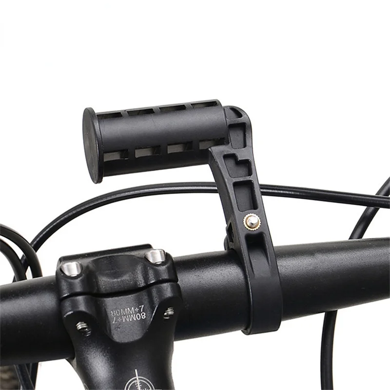 

WEST BIKING Cycling LED Flashlight Handlebar Extender MTB Bikes Computers Support Lamp Holder Bicycle Handlebar Mounted Extender