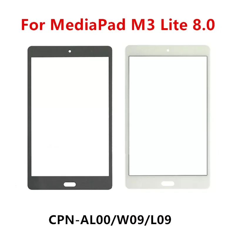 

Glass + OCA 8.0" For Huawei MediaPad M3 Lite 8 CPN-W09 CPN-AL00 CPN-L09 Touch Screen Front Cover Lens Panel Replacement