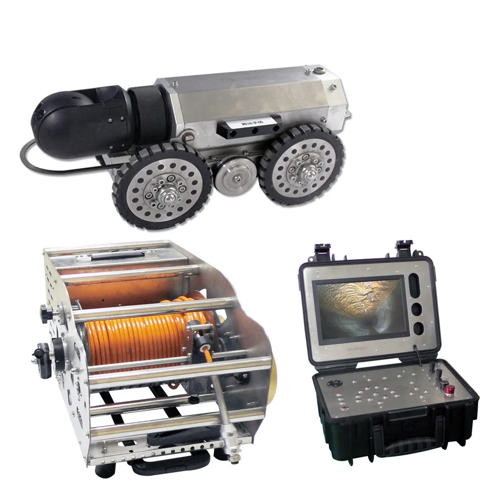 

Water Leak Detector 360 Degree Rotation Pipe Inspection Robot