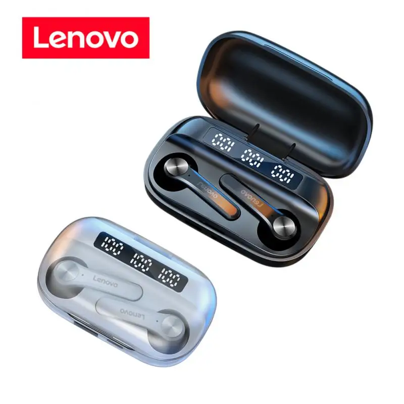 

TWS-стереонаушники Lenovo QT81 спортивные водонепроницаемые с микрофоном