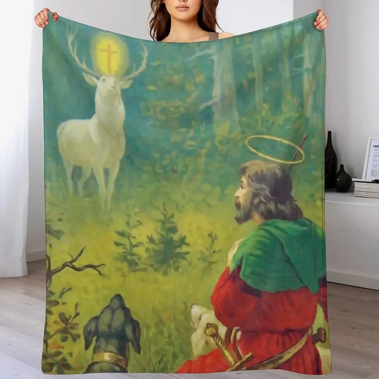 Одеяло Saint Hubertus рождественские подарки одеяла для спального мешка