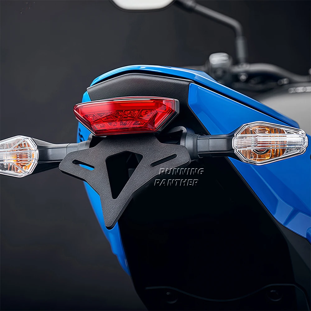 Для GSX-R1000 2017-2022 держатель номерного знака мотоцикла задний короткий фонарь