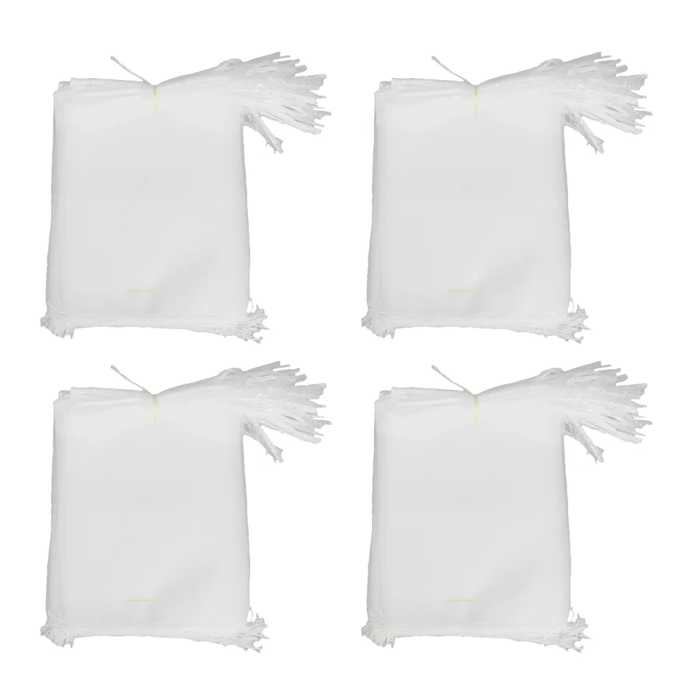 

Nylon Mesh Bag Gauze Bagging Garden Fruit Covers Bags Drawstring Insect Netting Mesh Bird Barrier