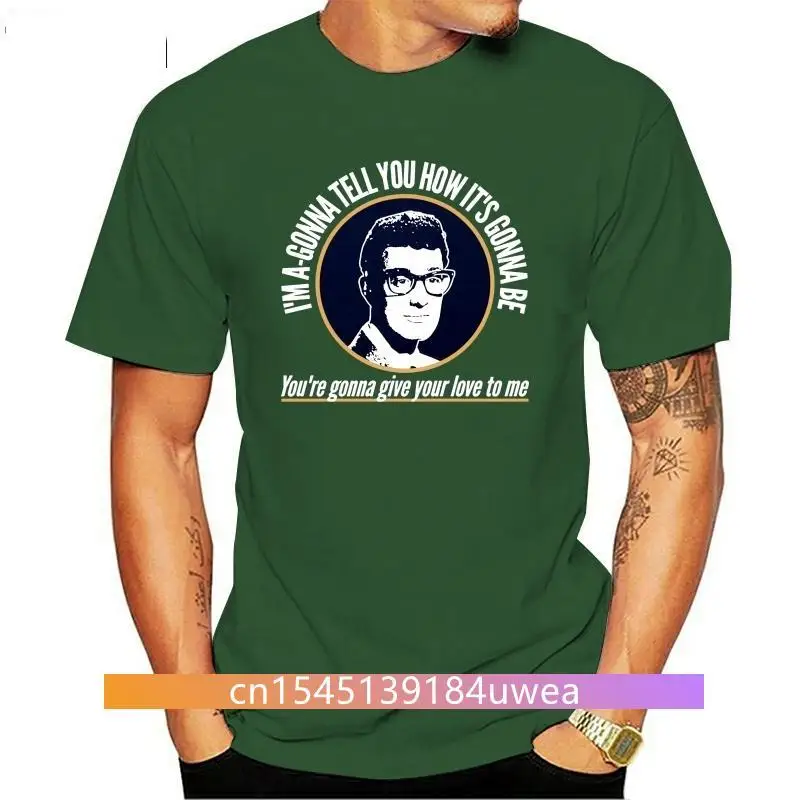 New Not Fade Away Buddy Holly T-Shirt Unofficial Mens Ladies Kids Sizes And Colours Loose Size Top Tee Shirt