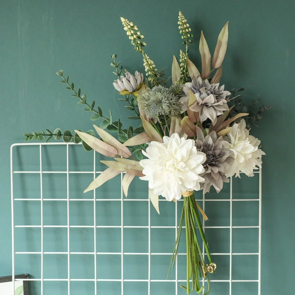 

Decoration Dahlia bouquet simulation flower fake flower green plant ins wind yc1060