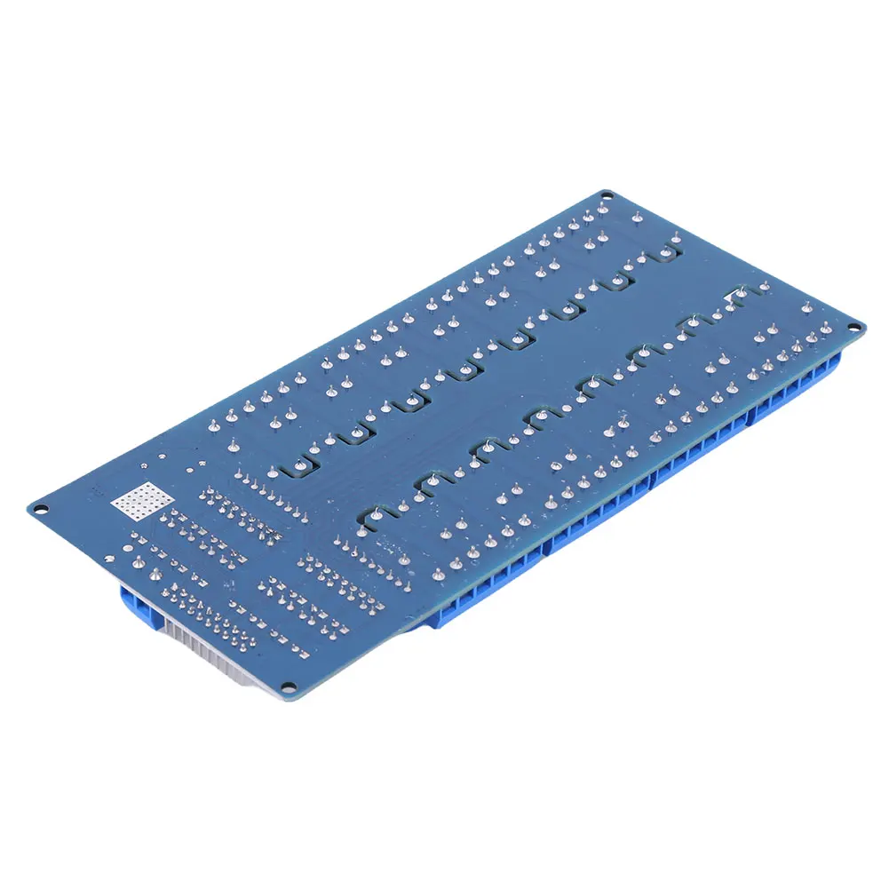 16-канальный низкоуровневый триггерный релейный модуль с оптопарным