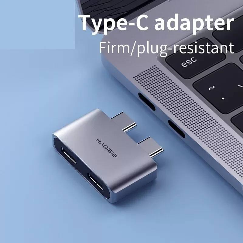 

Адаптер TIKTOK Hagibis Type C, USB C Стандартный интерфейсный защитный соединитель Thunderbolt 3 для Pro Air