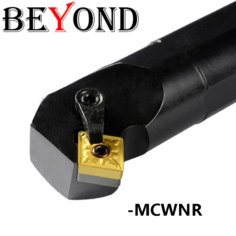 

BEYOND S20R S25S S32T MCWNR MCWNR12 3232 Lathe Cutting Tool Holder Internal CNC Shank Cutter Boring Bar Carbide Inserts CNMG