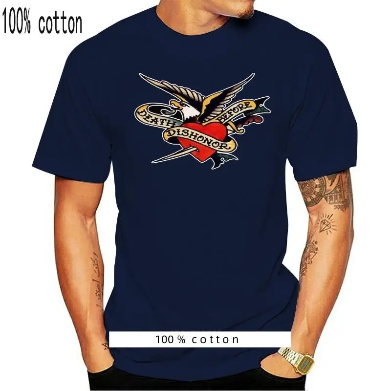 

Sailor Jerry Tattoo Death Before Dishonor 4 Men T Shirt