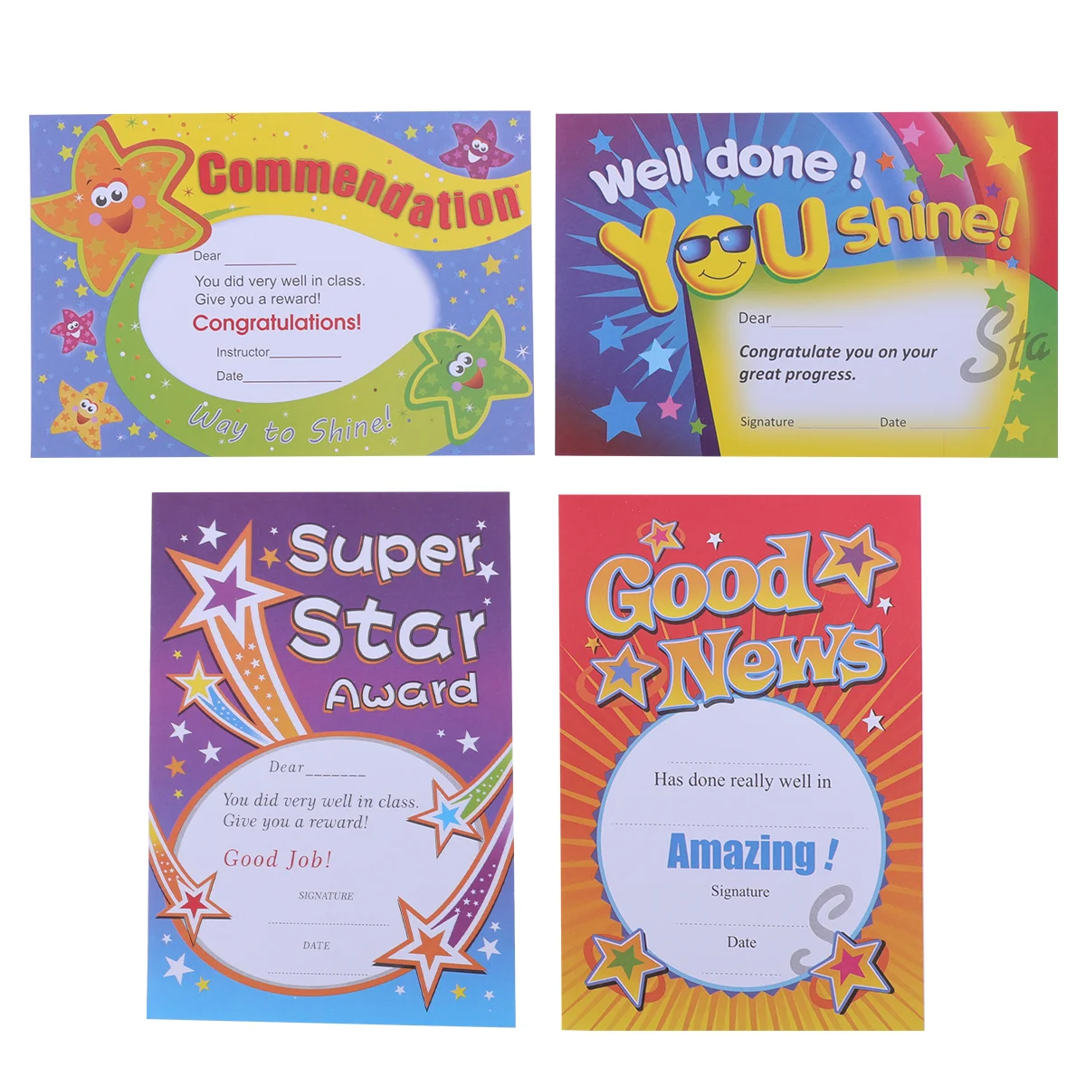 

Certificatechildrenrecognition Cartoon Commendation Kindergarten Merit Letterstudent