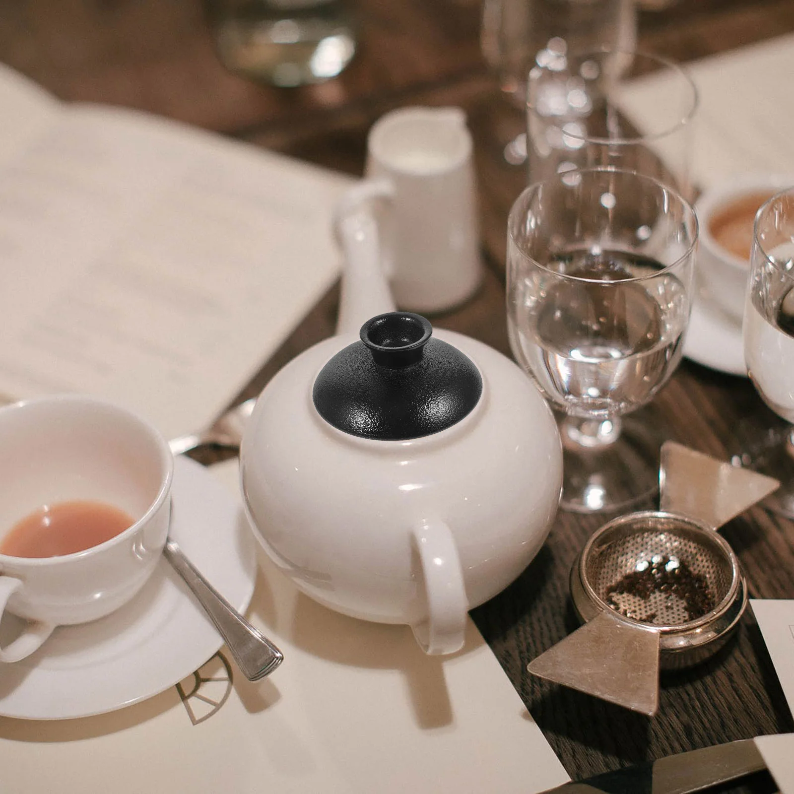 Керамическая крышка чайника для Gaiwan Cha домашняя замена чайной посуды аксессуар