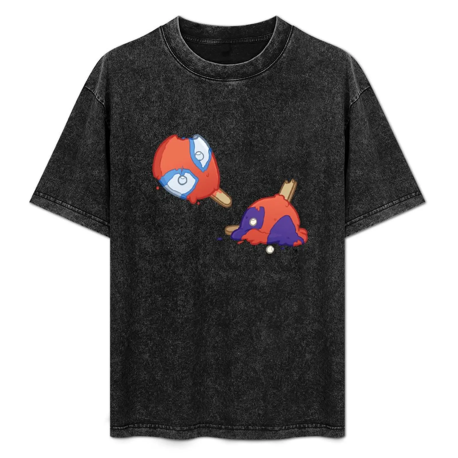 SpideyPool ледяная футболка винтажная одежда корейская мода дешевые мужские футболки