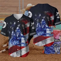 plstar cosmos baseball jersey shirt first statue of liberty 3d printed baseball shirt baseball jersey shirt hip hop tops