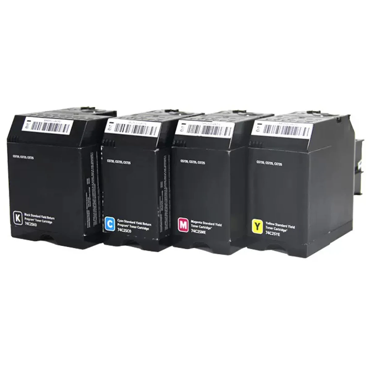 Тонер-картридж 7K для Lexmark 74C4SM0/74C4SME 74C4SY0/74C4SYE 74C5SK0/74C5SKE 74C5SC0/74c5cpe 74C5SM0/74C5SME 74C5SY0/74C5SYE