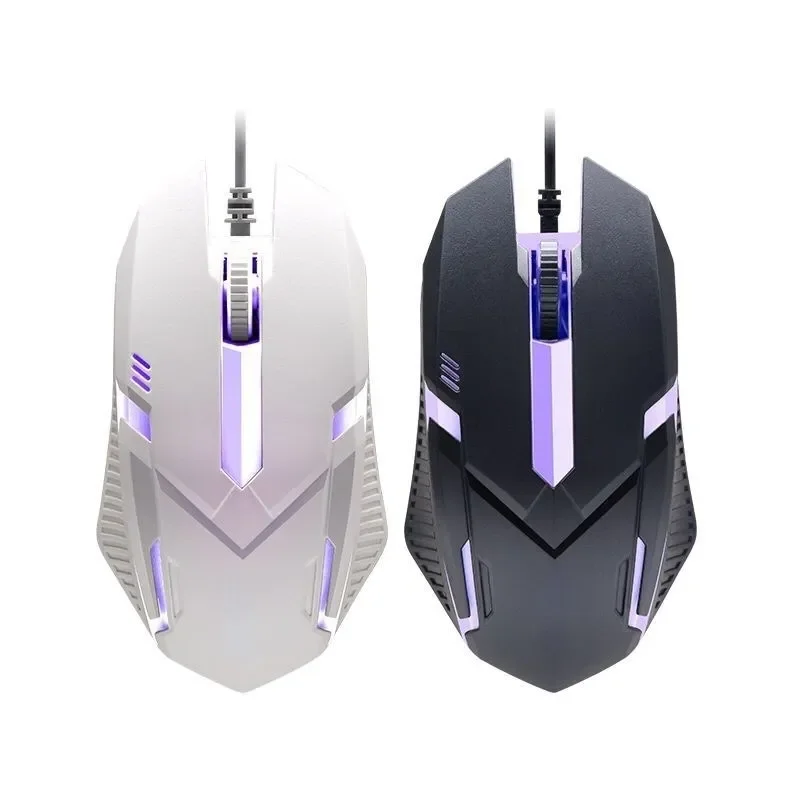 

HMTX Backlight Wired Gaming Mouse 1000 DPI RGB Light Computer Mouse Gamer Mice Ergonomic Design USB Gaming Mice For PC Laptop