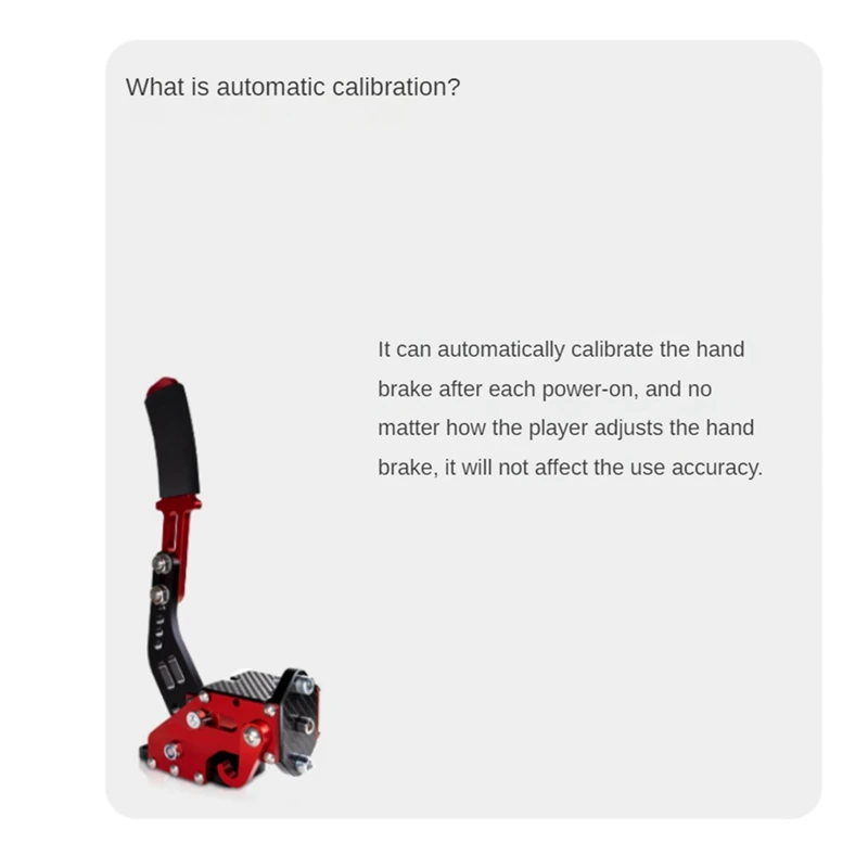 USB ручной тормоз для ралли G29/G27/G25 ПК Датчик Холла SIM Racing гоночных игр T300 T500 HB1009