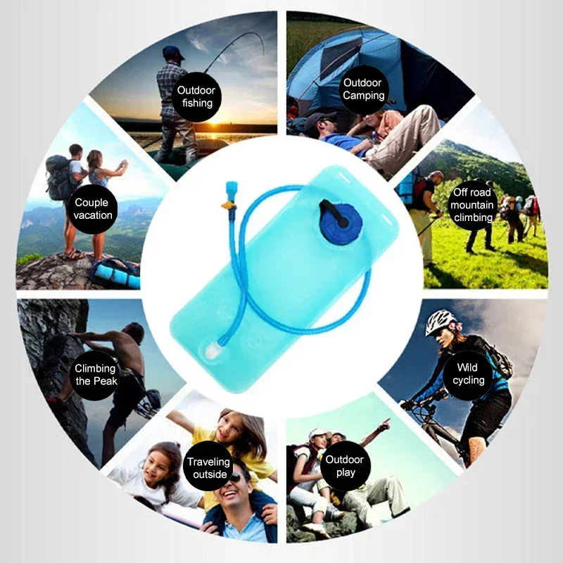 Складной рюкзак для питьевой воды объемом 2 л уличный ранец мотоцикла кемпинга