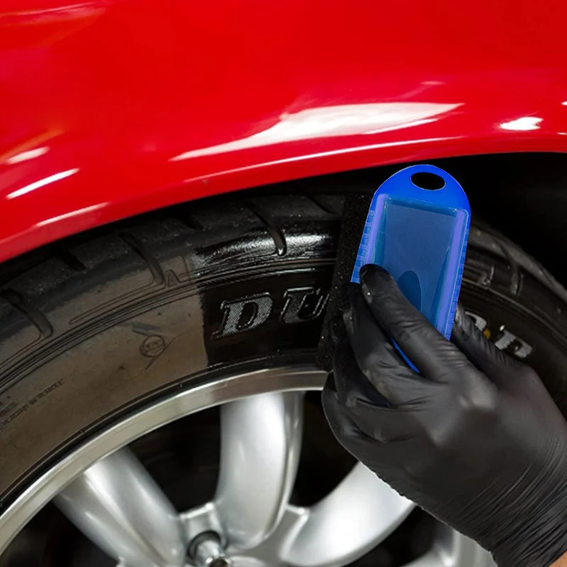 

Car Cleaning Wheel Tire Waxing Sponge Abs Plastics Washing High Pressure Brush Tool Auto Universal Detail Polishing Accessories