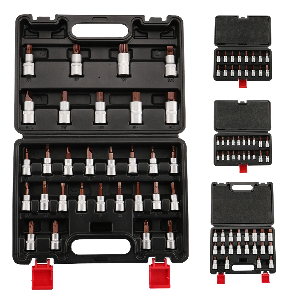 ARITER 1/4 3/8 1/2 гаечный ключ, отвертка, биты, шестигранные, магнитные биты, все в комплекте ARITER 1/4 3/8 1/2 гаечный ключ, отвертка, биты, шестигранные, магнитные биты, все в комплекте