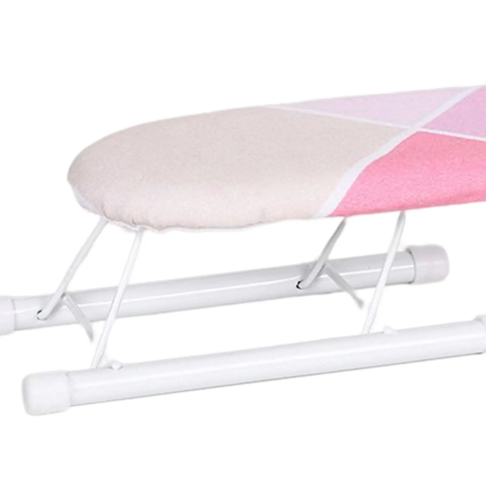 

Portable Ironing Board Foldable Legs Compact Anti Slip for Dorm Desk Dark Grey
