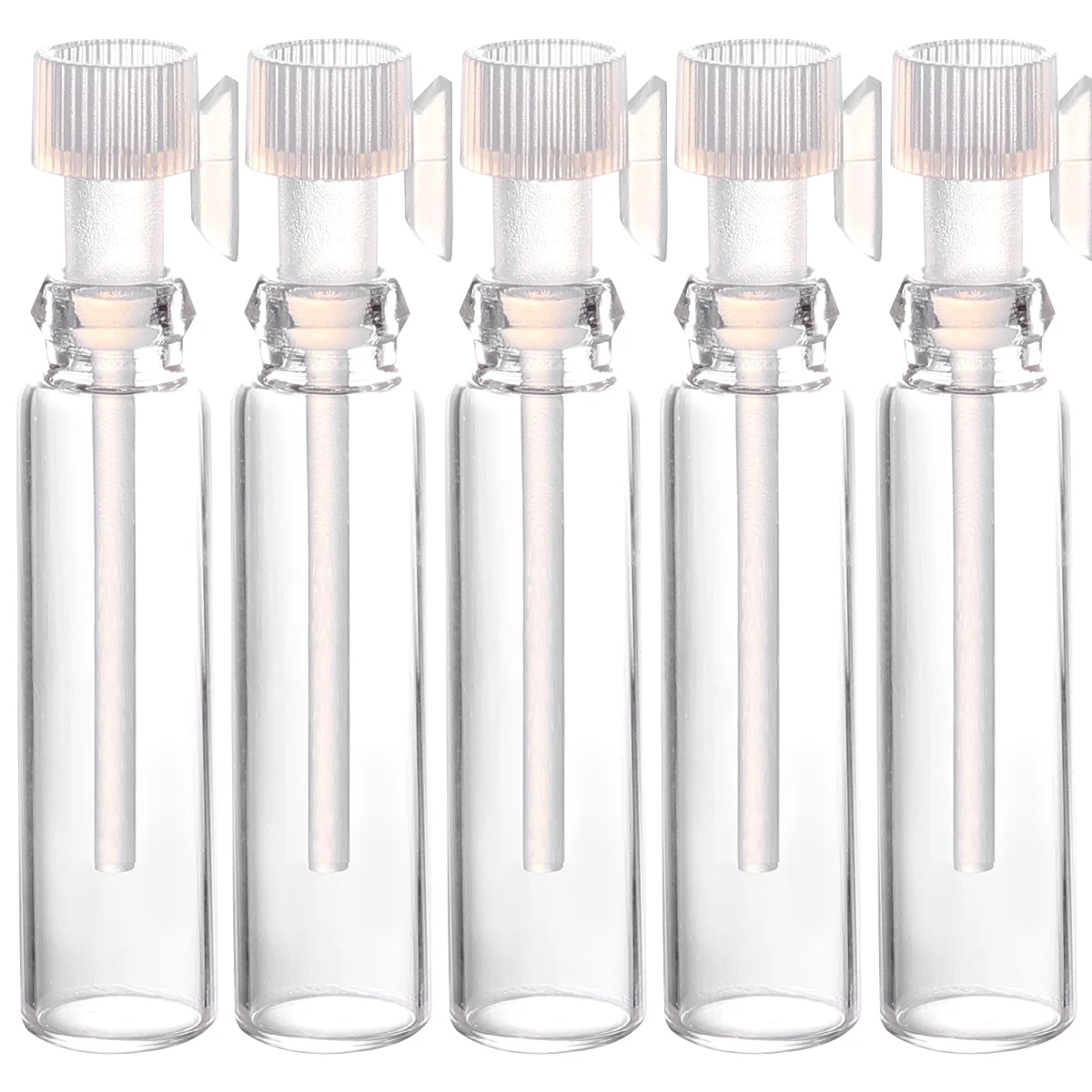 

100 Pcs Glass Containers Liquids Empty Perfume Sample Vials Travel Oil Perfume Bottle Perfume Vials Miss