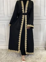 ramadan open kimono abaya dubai arabic turkey islam muslim modest dress kebaya kaftans for women morocco robe musulmane femme