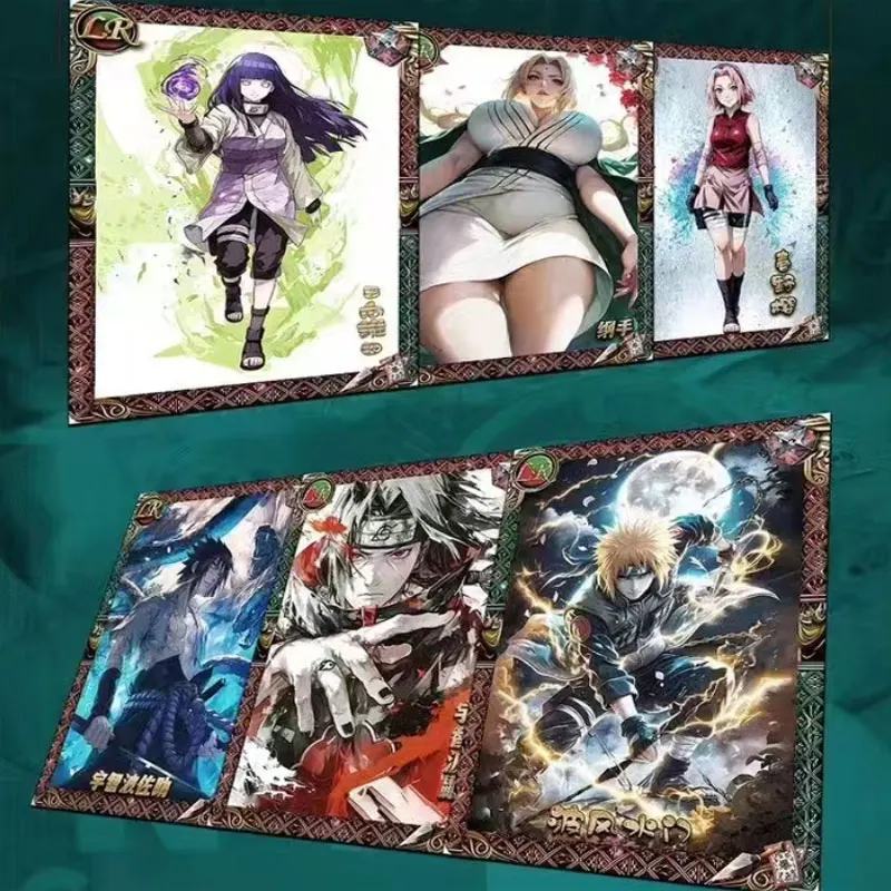 2025 новейший чехол оптовая продажа Nike Cult Naruto Naked-Eye 3D коллекционная карта Sakura Booster Box