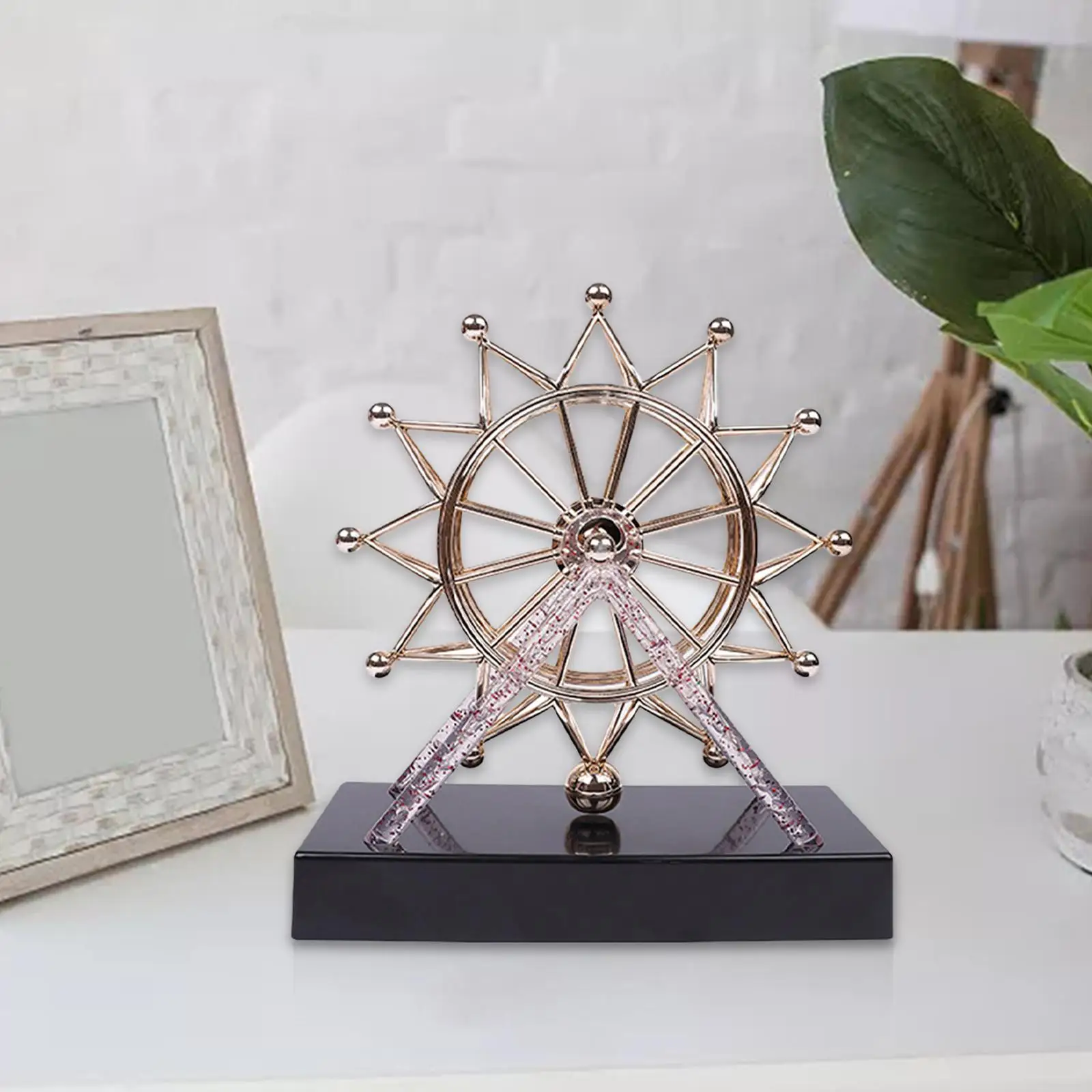 

Perpetual Motion Decoration Ferris Wheel Ornament Collections Decor Desktop
