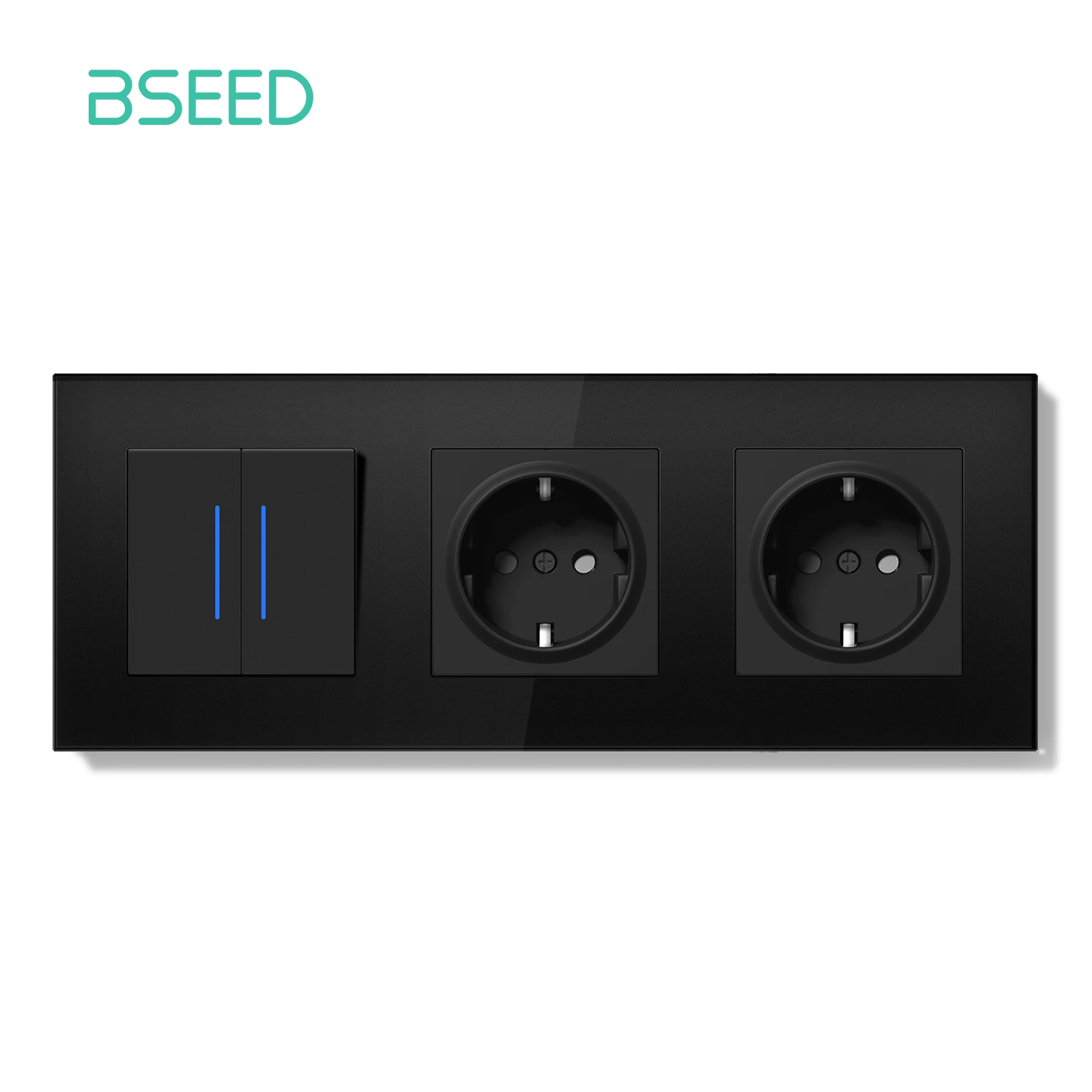 

Механический выключатель BSEED 1/2Gang с USB портами