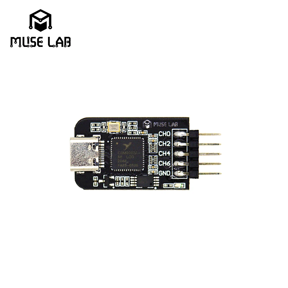Фото Анализатор логики FireChip TYPE-C nanoDLA, инструмент для отладки ARM FPGA, анализ протоколов 5В/3.3В, частота дискретизации 24 МГц, 8 каналов, открытый исходный код №2