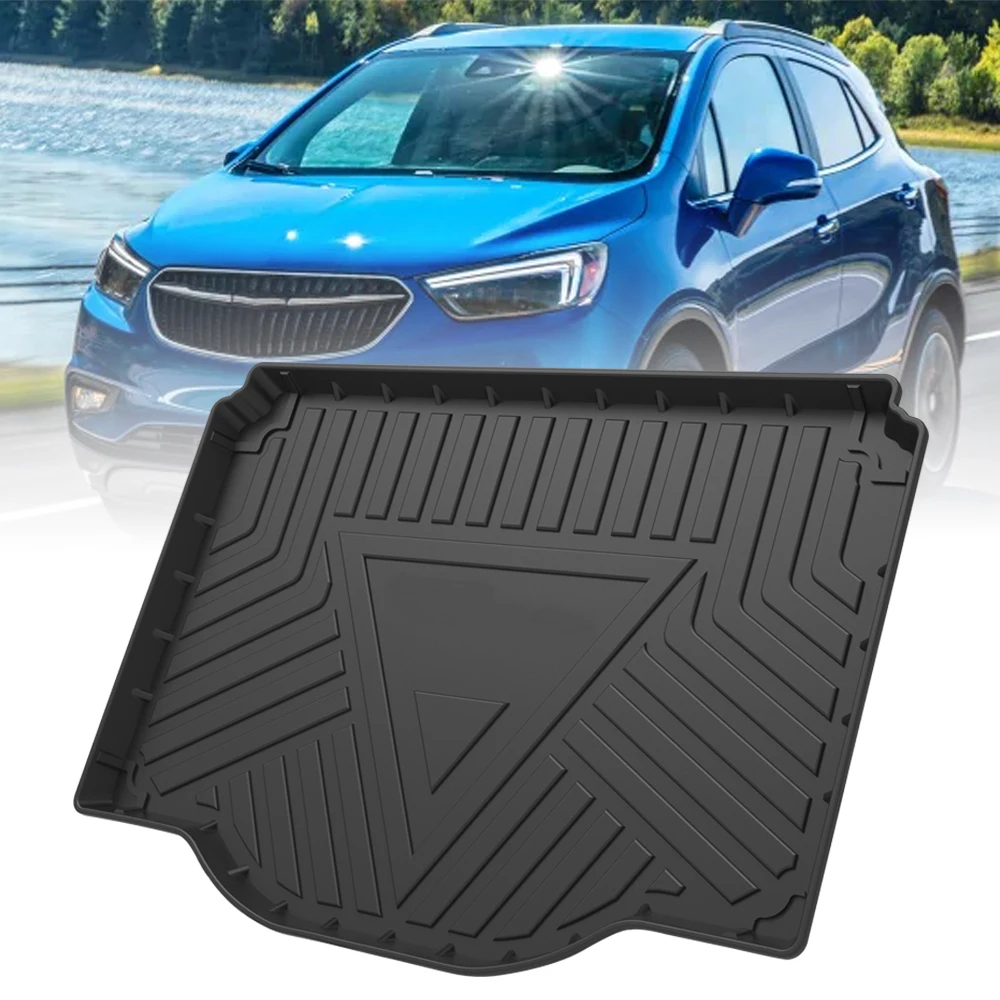 TPE Car Front Storage Box Pad Rear Trunk Mat For Buick Encore 2013-2021 Waterproof Pad Protective Liner Trunk Tray Floor Mat