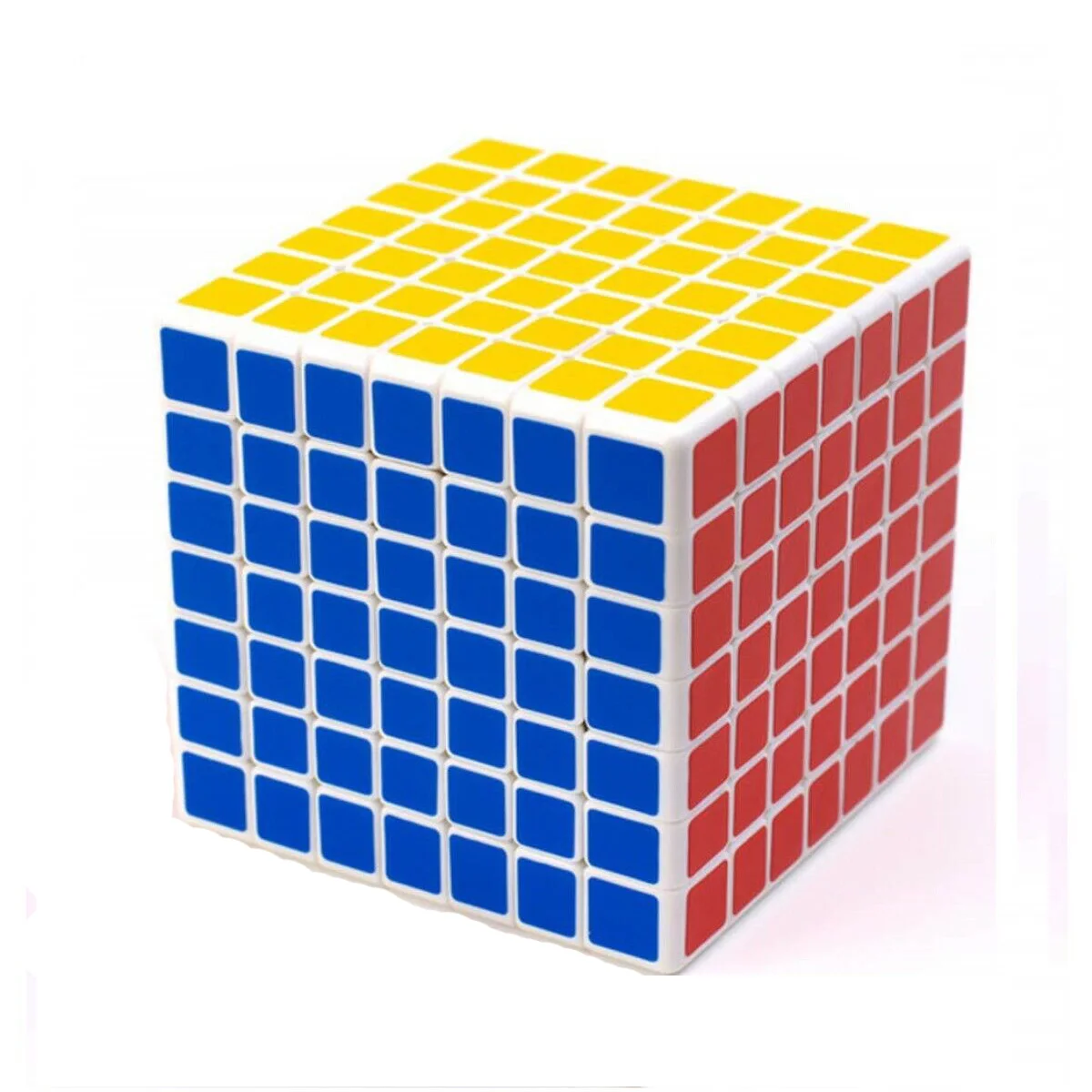 

ShengShou 7x7x7 Speed Magic Cube White Twisty Magic Puzzle Chidlren Adult Intellectual Development Magic Cube Tool