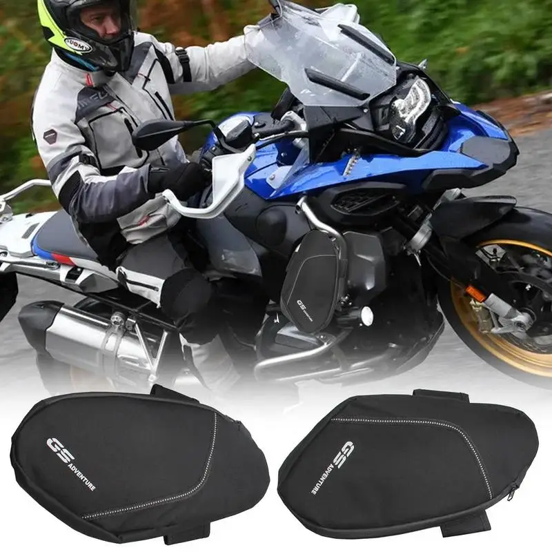 

2pcs Motorcycle Bag Waterproof Bikes Saddle Bag Motorcycle Backpack Repair Tool Placement Bag Fairing Side Bag For Adventure