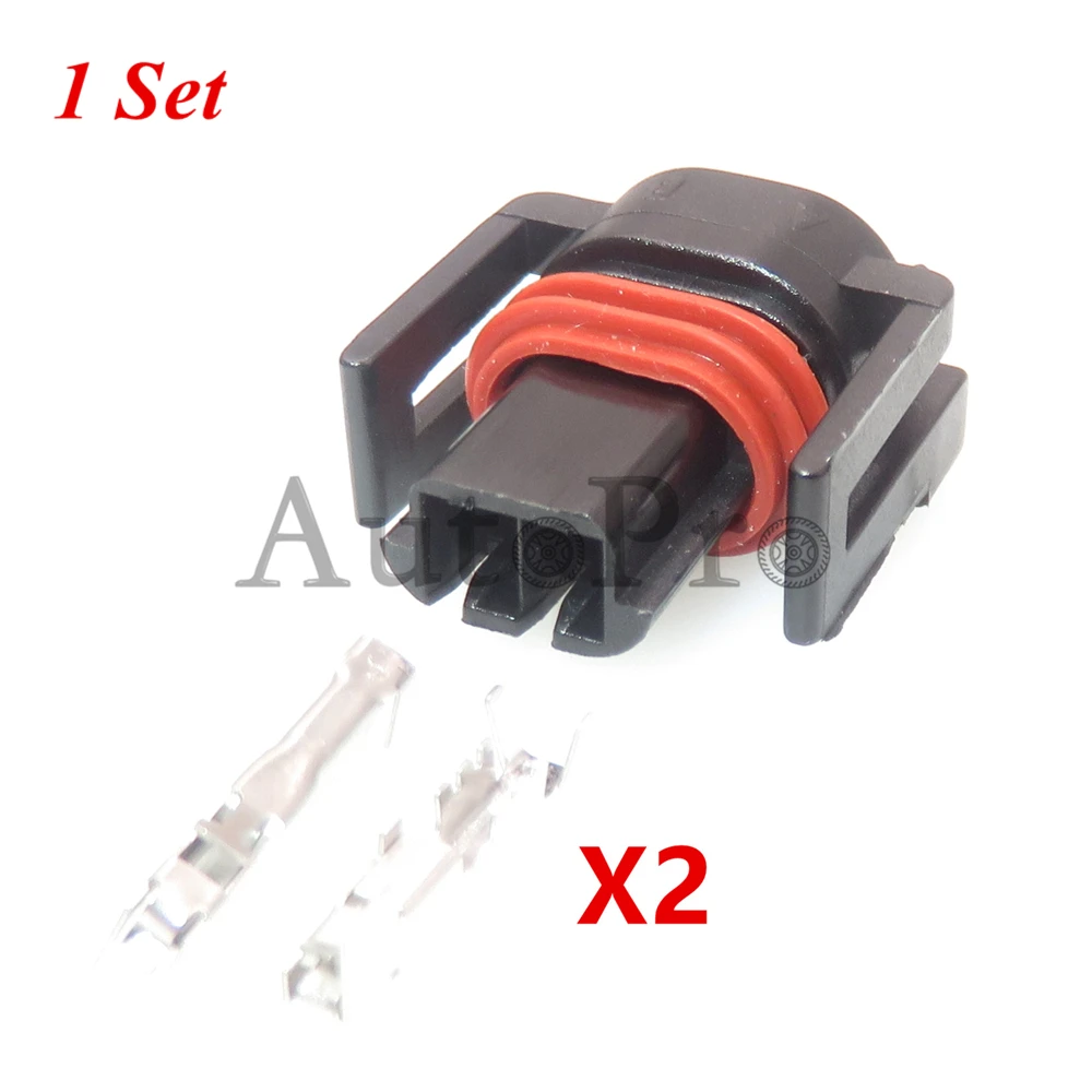 

1 комплект 2 отверстия 12162215 автомобильный пластиковый корпус проводной кабель Разъемы стартер Авто Топливная распылительная Форсунка водонепроницаемая розетка