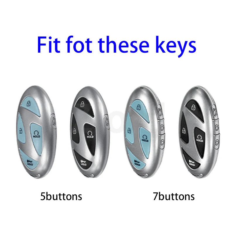 5 7 кнопок новый корпус брелок держатель для нового Kona SX2 Hyundai IONIQ 6 Новый Grand Prix GN7