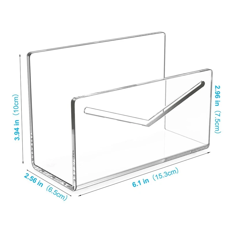 Прозрачная фотобумага 2 шт. акриловая Вертикальная папка и держатель для букв