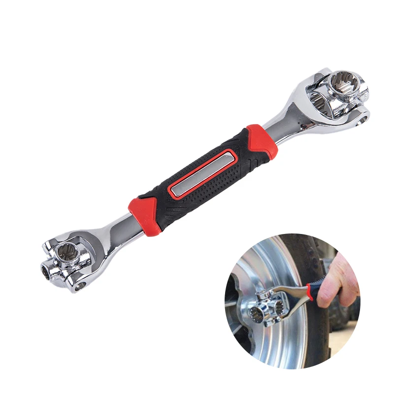 

Wrench 8in1 Tools Socket Spline Bolts Torx 360° 6-Point Furniture Car Repair