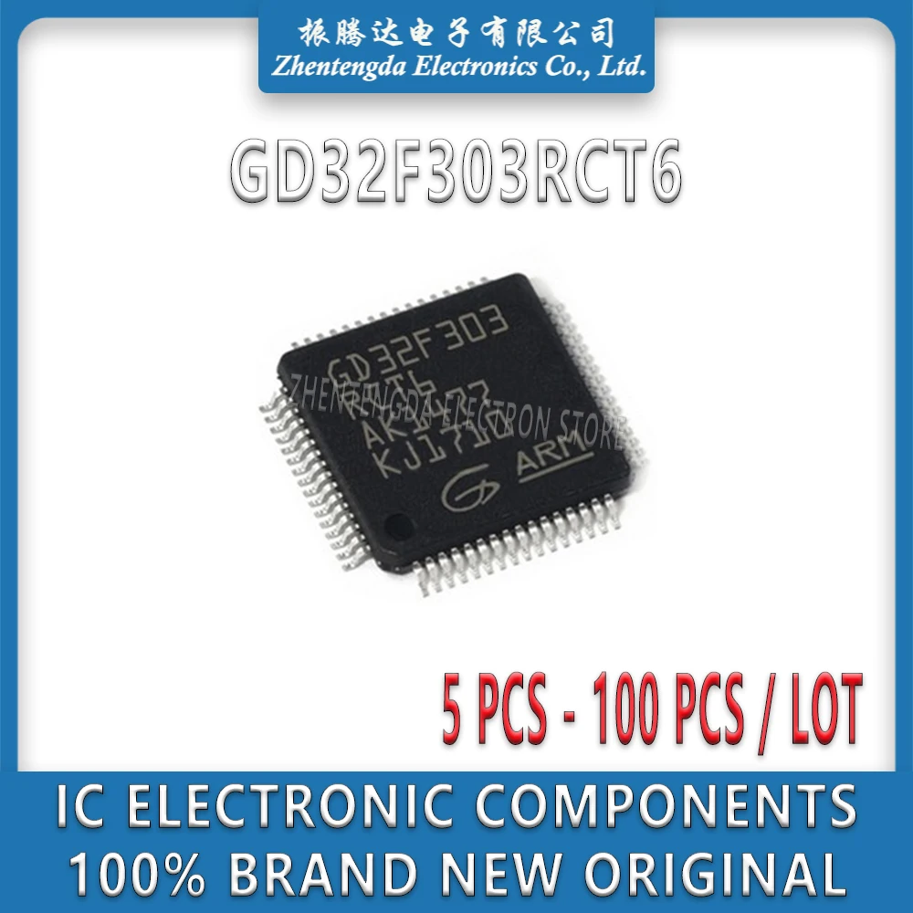 GD32F303RCT6 GD32F303RC GD32F303 GD32F IC MCU Chip LQFP-64
