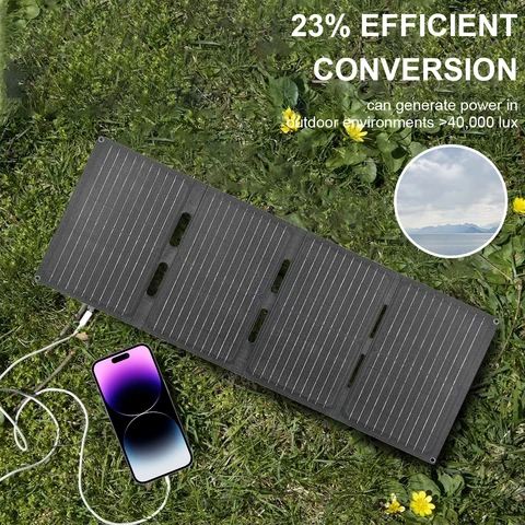 Складная солнечная панель IP65, 60 Вт