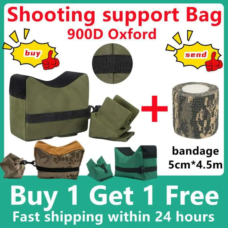 

Hunting Shooting Bag Gun Front Rear Bag Target Stand Rifle Support Sandbag Bench Unfilled Outdoor Tack Driver Hunt Accessories